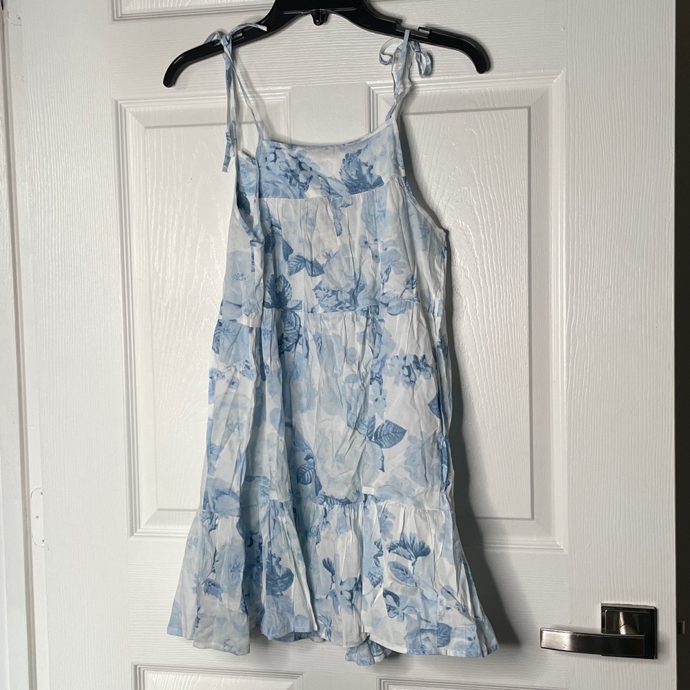 NWT Victoria's Secret Floral Spaghetti Strap Mini Dress - Picture 4 of 4